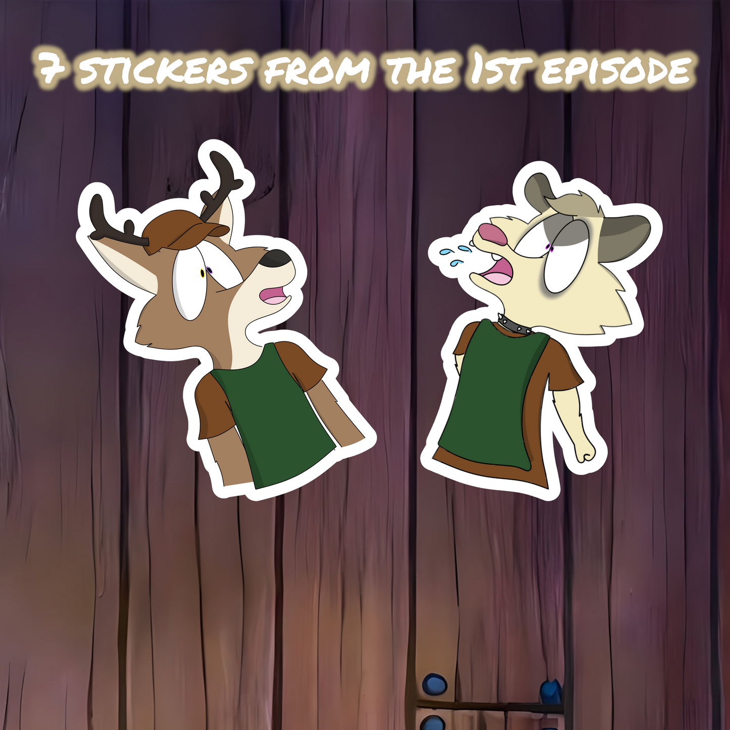 Cryptid Shack Stickers