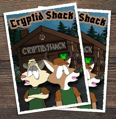 Cryptid Shack Card Sleeves